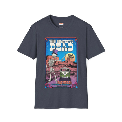 Grateful Dead Concert Shirt Vanderbilt University 1972 - StealieShop